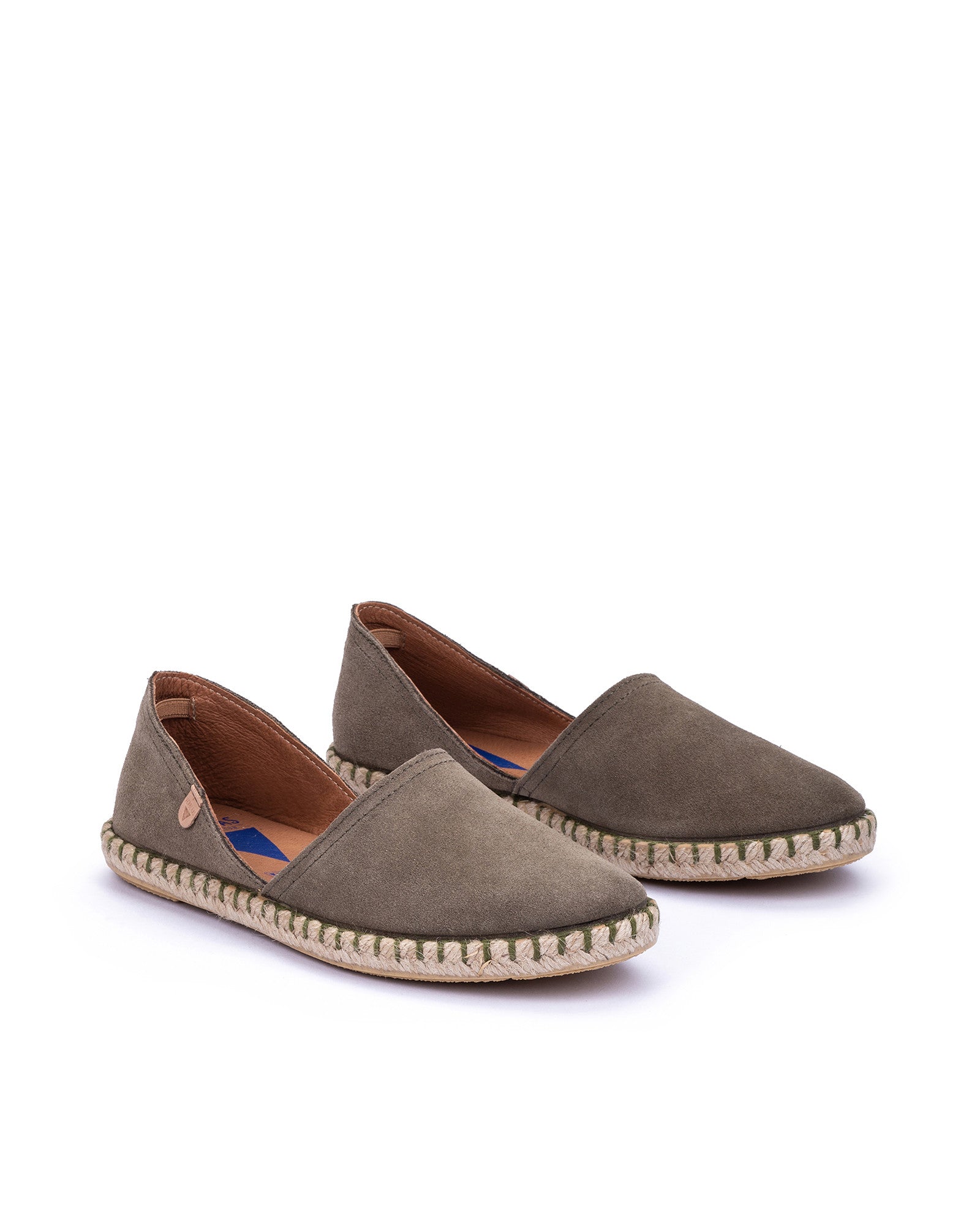 VERBENAS Espadrilles Carmen Lato/Serraje Kaki - Confort Et Style Authentique Fabriquées En Espagne