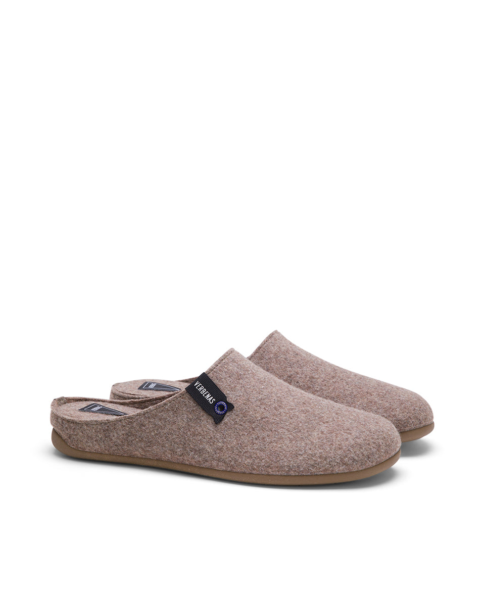 Pantofole Chiuse In Feltro Riciclato – VERBENAS Eagle – Colore Grigio – Fatte A Mano In Spagna, Comode E Sostenibili - 4